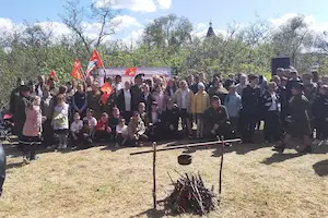 Изображение записи «Фронтовой бивак»